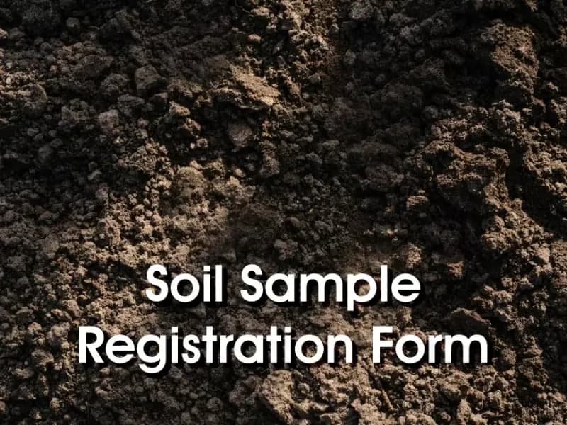 Labserve Laboratories Soil Testing sample request form