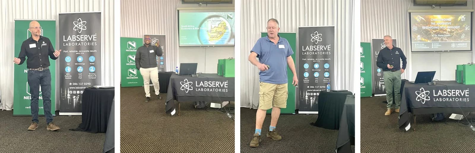 Speakers presenting at Labserve's Knowledge & Innovation Session for the Northern Regions, June 2026