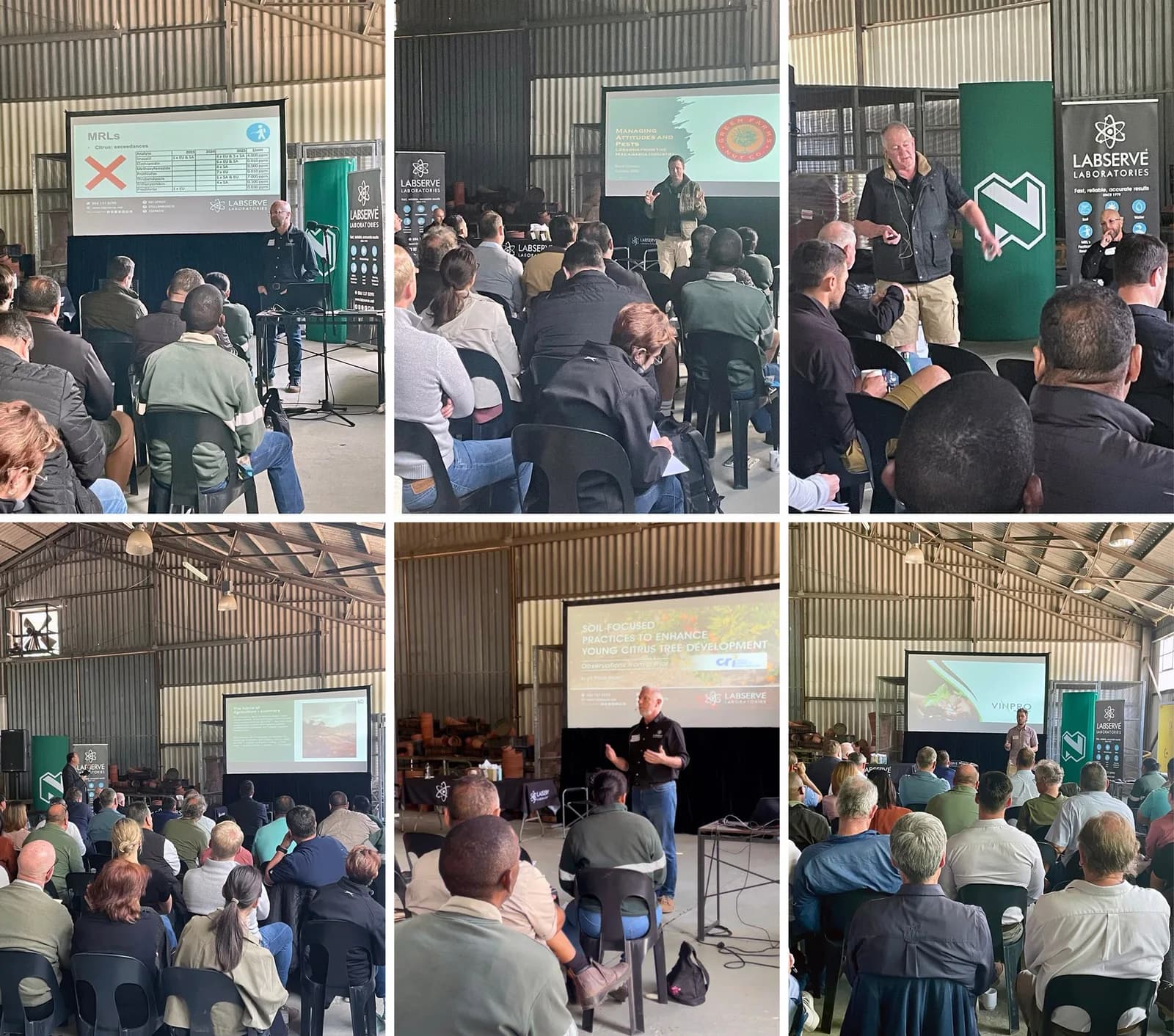 Speakers presenting at Labserve's Knowledge & Innovation Session for the Southern Regions, October 2026