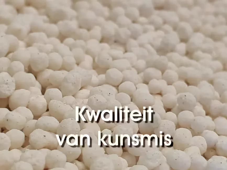 Kwaliteit van kunsmis — fertiliser quality assessment