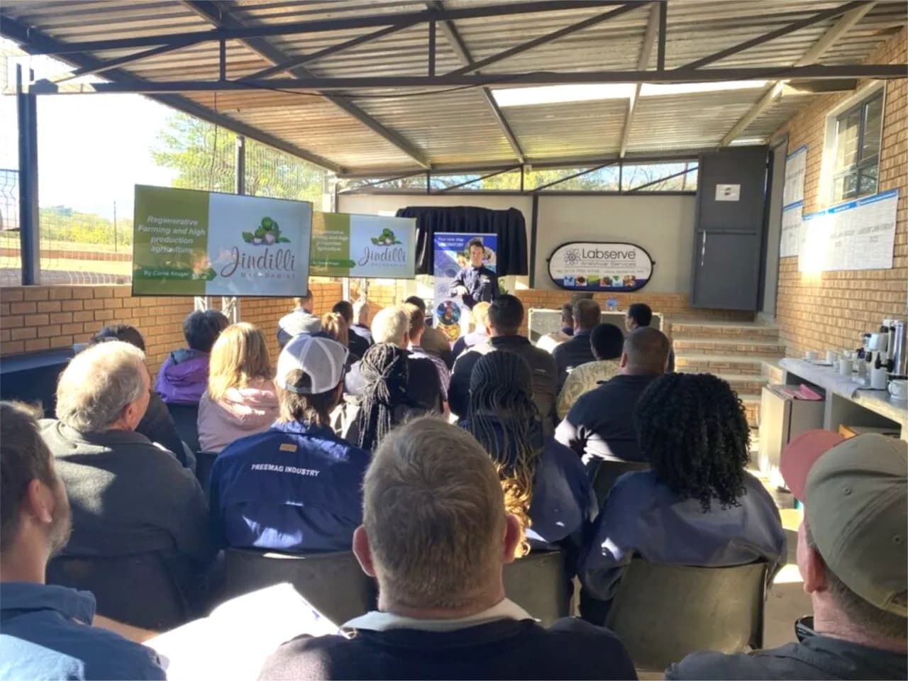 Presentations and discussions at Labserve Tzaneen technical day