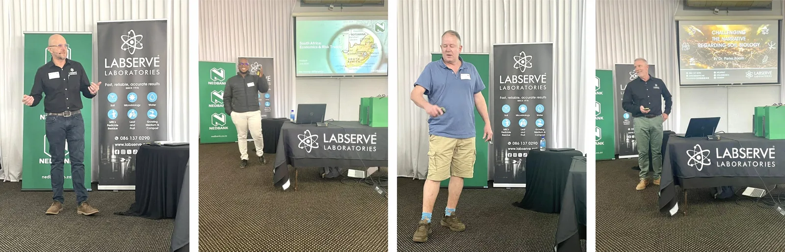 Speakers presenting at Labserve's Knowledge & Innovation Session for the Northern Regions, June 2026